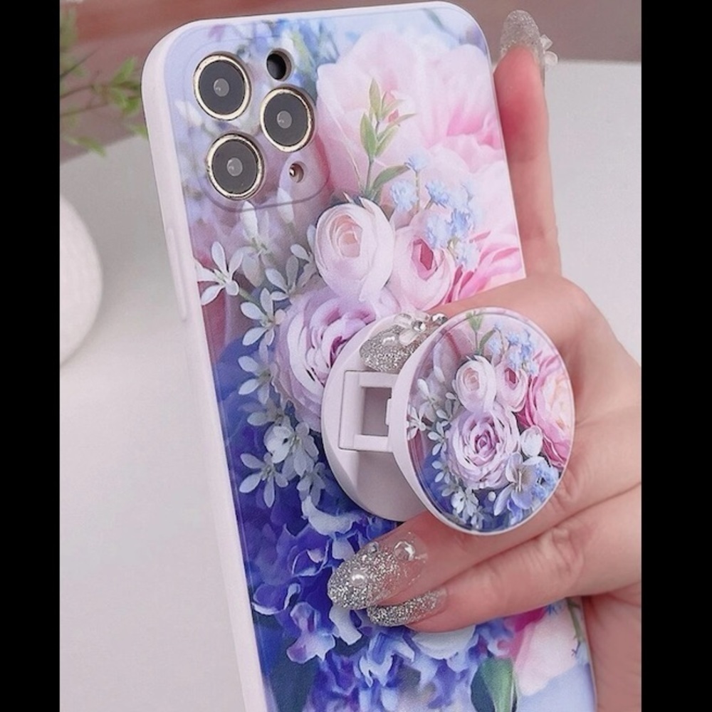 NEW!! Floral Pink iPhone Case 11Pro/ 11Pro Max/ 12Pro Max - Picture 6 of 8